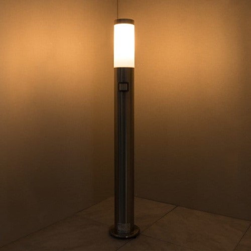 Lampa zewnętrzna Słupek ogrodowy czujnik ruchu